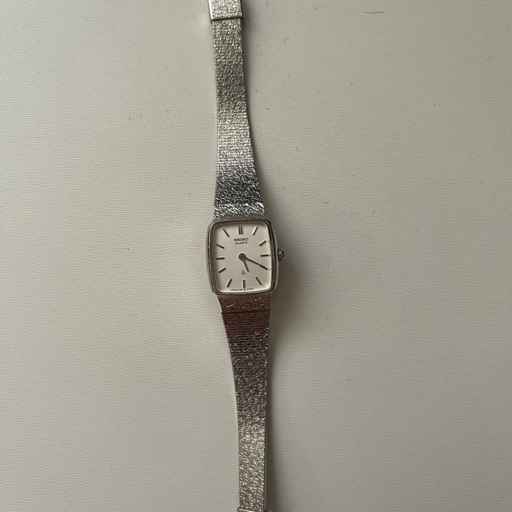 Silver watch